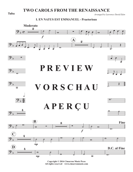 Produktgalerie: Seite 11 von 11 Zwei Weihnachtslieder aus der Renaissance , , (Blechbläserquintett)