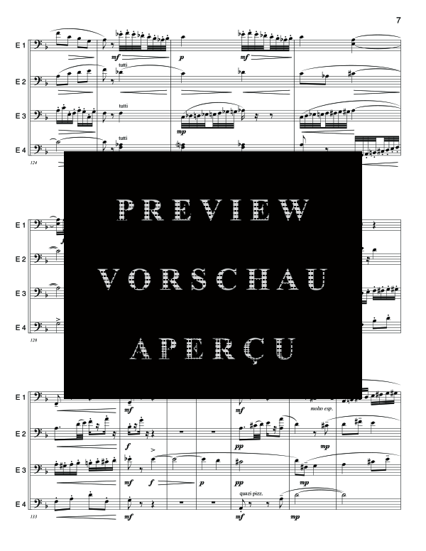 Product gallery: Page 11 of 11 Raymond Overture, , (Euphonium Quartet/Choir EEEE)