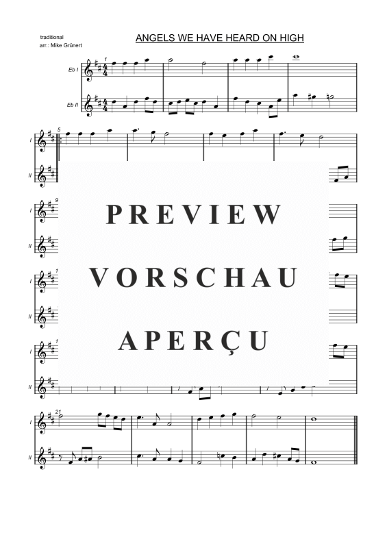 gallery: Carols in Duet, , Duette für 2 Alt Saxophone oder Instrumente in Es