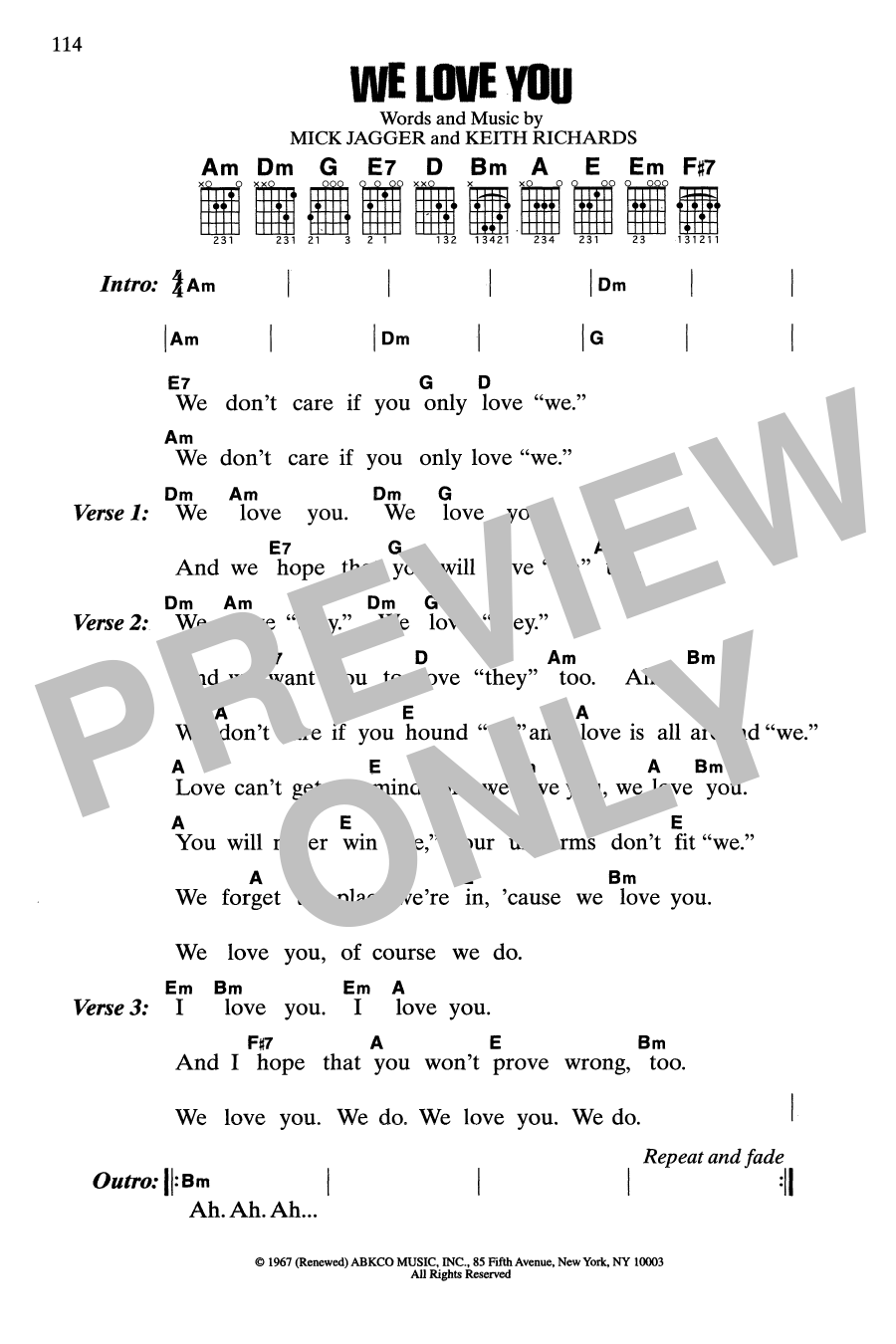 Produktgalerie: Seite 1 von 1 We Love You, The Rolling Stones, Gitarre