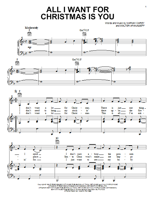 Product gallery: Page 1 of 1 All I Want For Christmas Is You, Lady A
