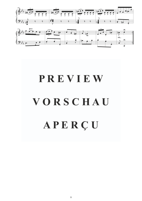 Produktgalerie: Seite 9 von 9 Cembalo Sonate Nr. 5 in C-Moll Op.4, , Cembalo/Klavier Solo