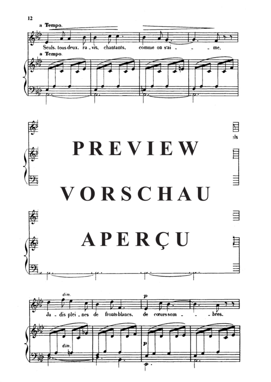 gallery: Dans les ruines d´une abbaye Op.2 No.1 , , (Gesang mittel + Klavier)