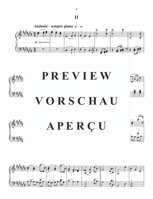 Produktgalerie: Seite 8 von 11 Sinfonia in Fis, , Alphorn in Fis und Klavier