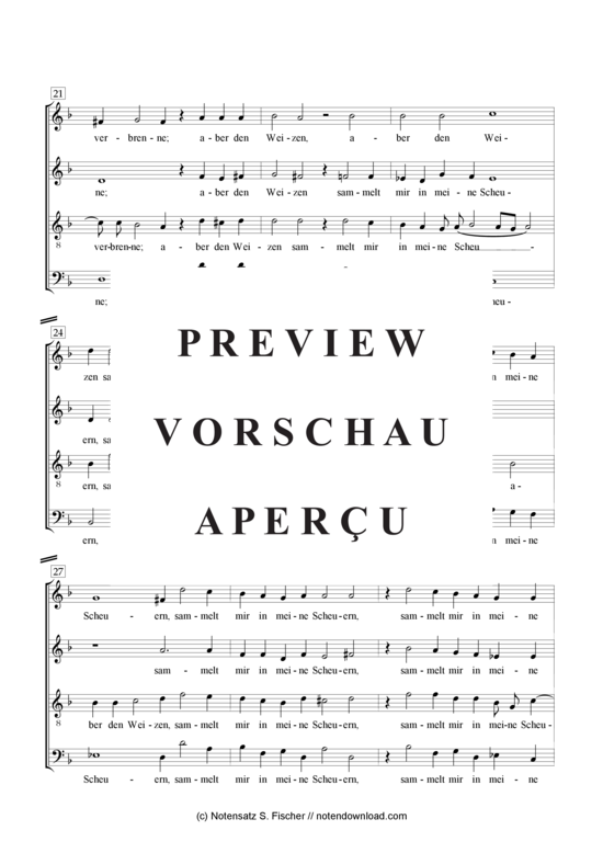 Product gallery: Page 4 of 5 Sammelt zuvor das Unkraut , , (mixed choir)