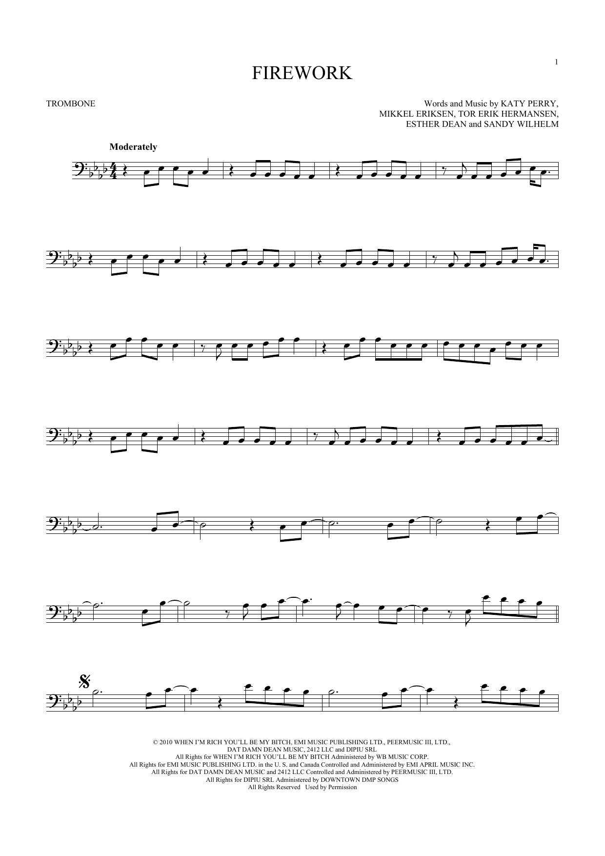 Product gallery: Page 1 of 1 Firework, Katy Perry