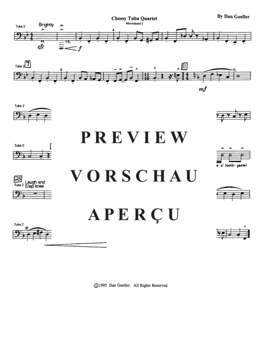Product gallery: Page 19 of 21 The Cheesy Tuba Quartet , , (Tuba Quartett EETT)