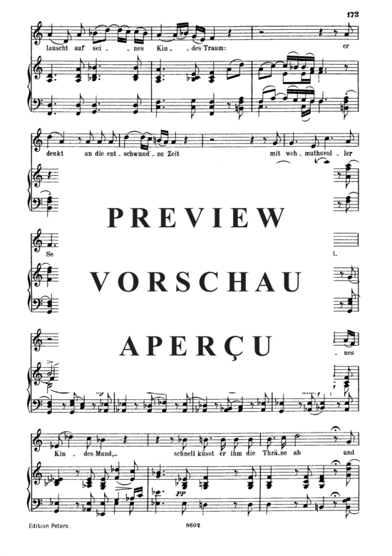 Product gallery: Page 3 of 4 Der Vater mit dem Kinde D.906, , Medium Voice and Piano