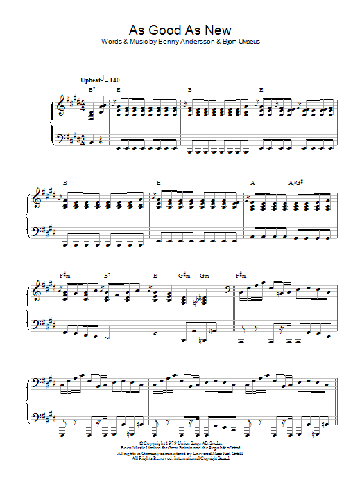 Product picture to:  As Good As New - ABBA