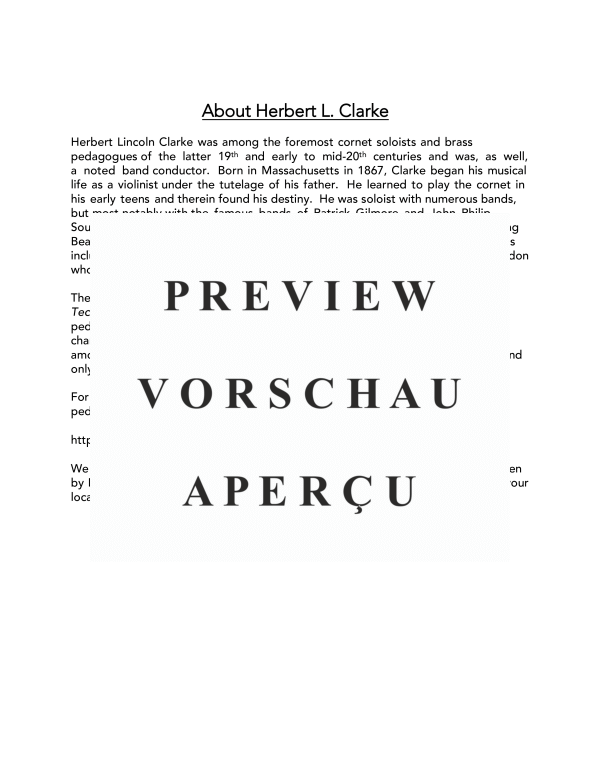 Product gallery: Page 5 of 11 Clarke´s Technical Studies, , (tuba or euphonium or trombone)
