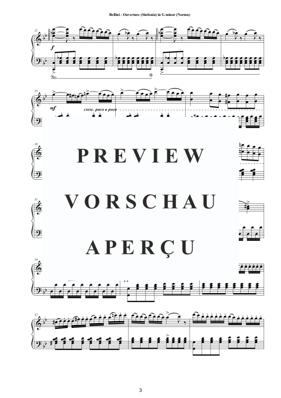 Produktgalerie: Seite 4 von 11 Ouverture (Sinfonia) (Norma), , Klavier Solo