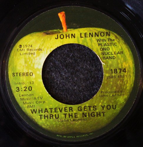 cover: Whatever Gets You Through The Night, John Lennon