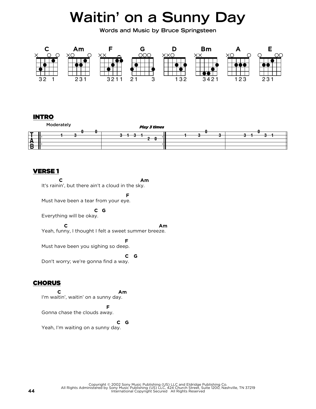 Produktbild zu: Waitin' On A Sunny Day