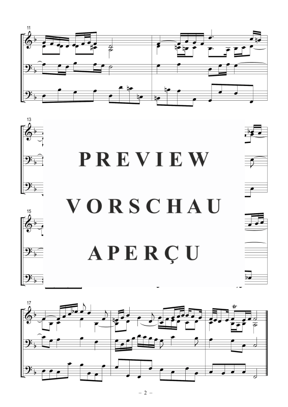 Produktgalerie: Seite 3 von 5 Air aus Orchestersuite Nr. 3, BWV 1068, , Posaunenchor