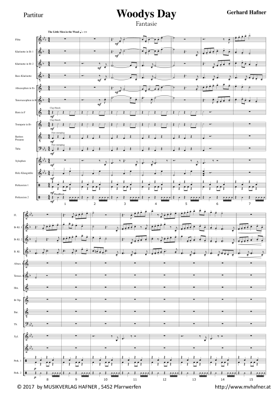 Product gallery: Page 1 of 11 Woodys Day, , (Youth wind orchestra)