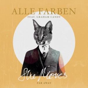 cover: She Moves (Far Away), Alle Farben