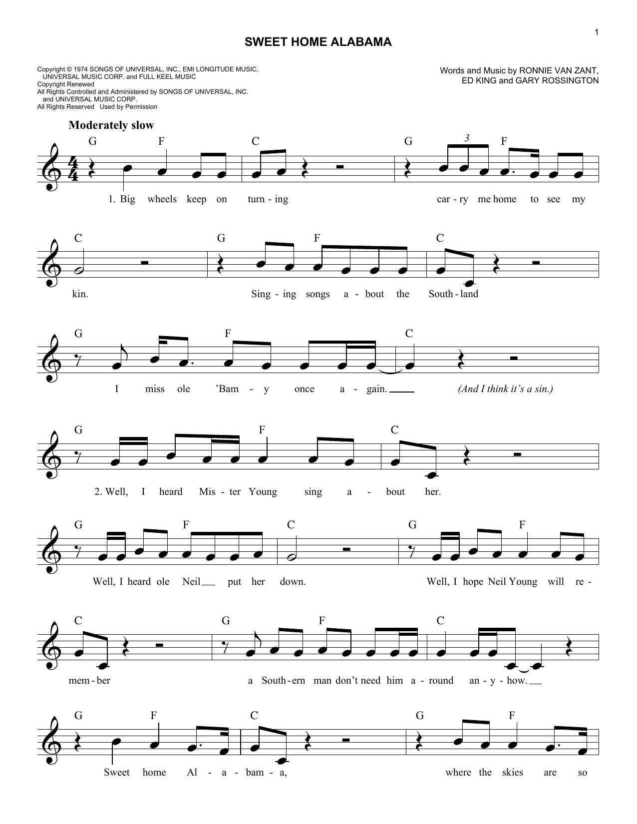 Produktbild zu: Sweet Home Alabama