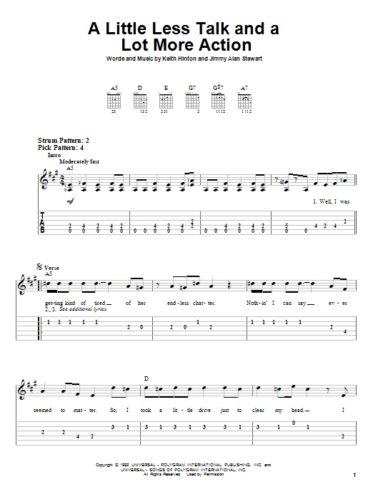 Product gallery: Page 1 of 1 A Little Less Talk And A Lot More Action, Toby Keith