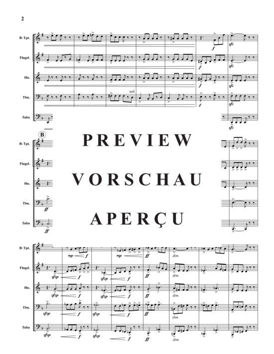 Produktgalerie: Seite 4 von 21 The Headless Horseman , , (Blechbläserquintett)