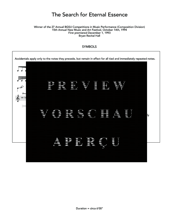 Product gallery: Page 5 of 10 Search for Eternal Essence, The, , (flute solo)