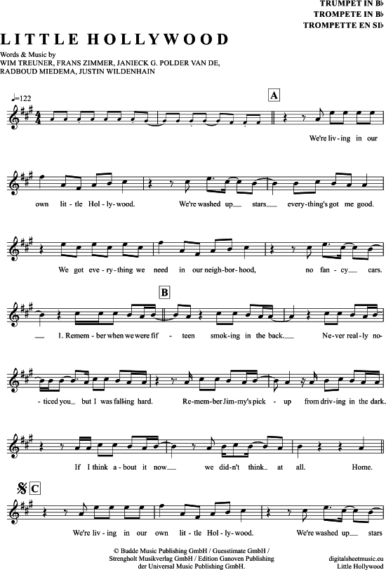 Produktgalerie: Seite 1 von 4 Little Hollywood , Alle Farben, Trompete in B