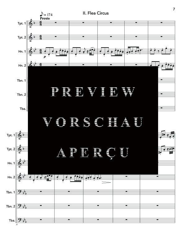 Produktgalerie: Seite 11 von 11 Circus Vignettes, , (Blechbläser Septett)
