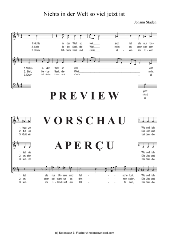 Product gallery: Page 2 of 3 Nichts in der Welt so viel jetzt ist , , (mixed choir)
