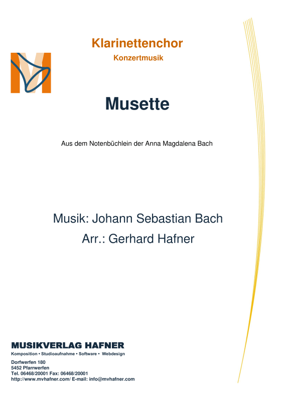 Product picture to: MusetteJohann Sebastian Bach