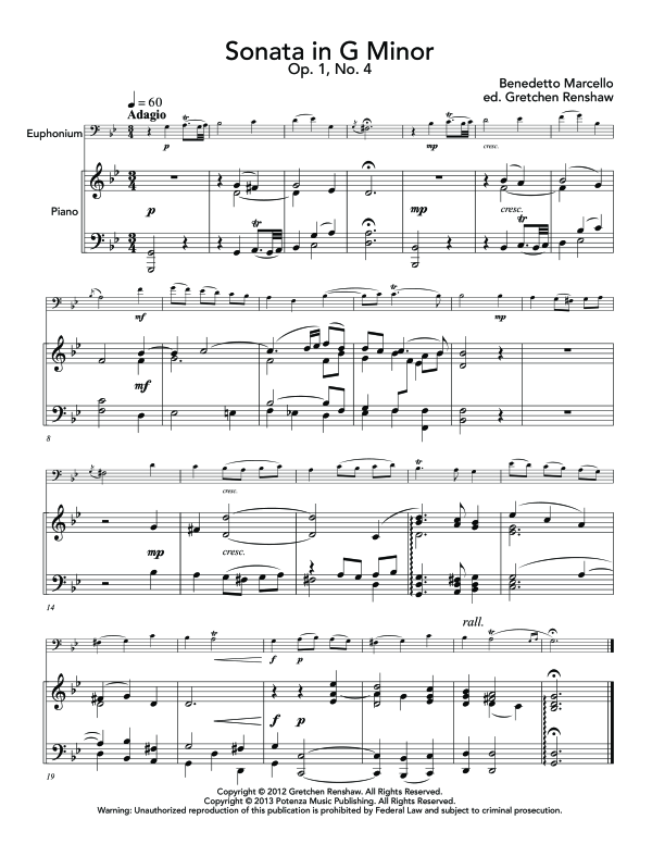 gallery: Sonata in G Minor, , (Euphonium und Klavier)