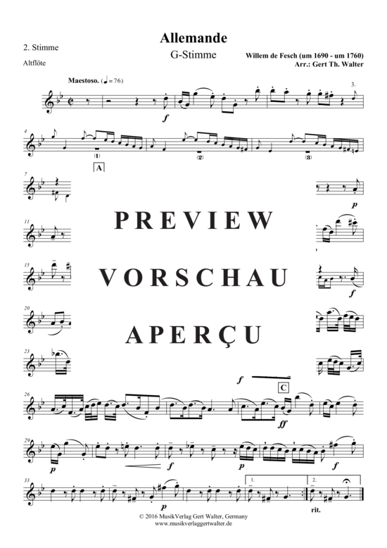 Produktgalerie: Seite 14 von 21 Allemande , , (Quintett flexible Besetzung)