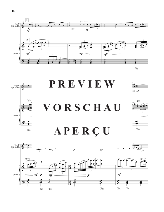 Produktgalerie: Seite 15 von 21 Remembrance , , (Trompete + Klavier)