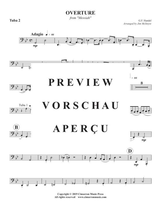 Product gallery: Page 17 of 18 Overture , , (Tuba Quartett EETT)