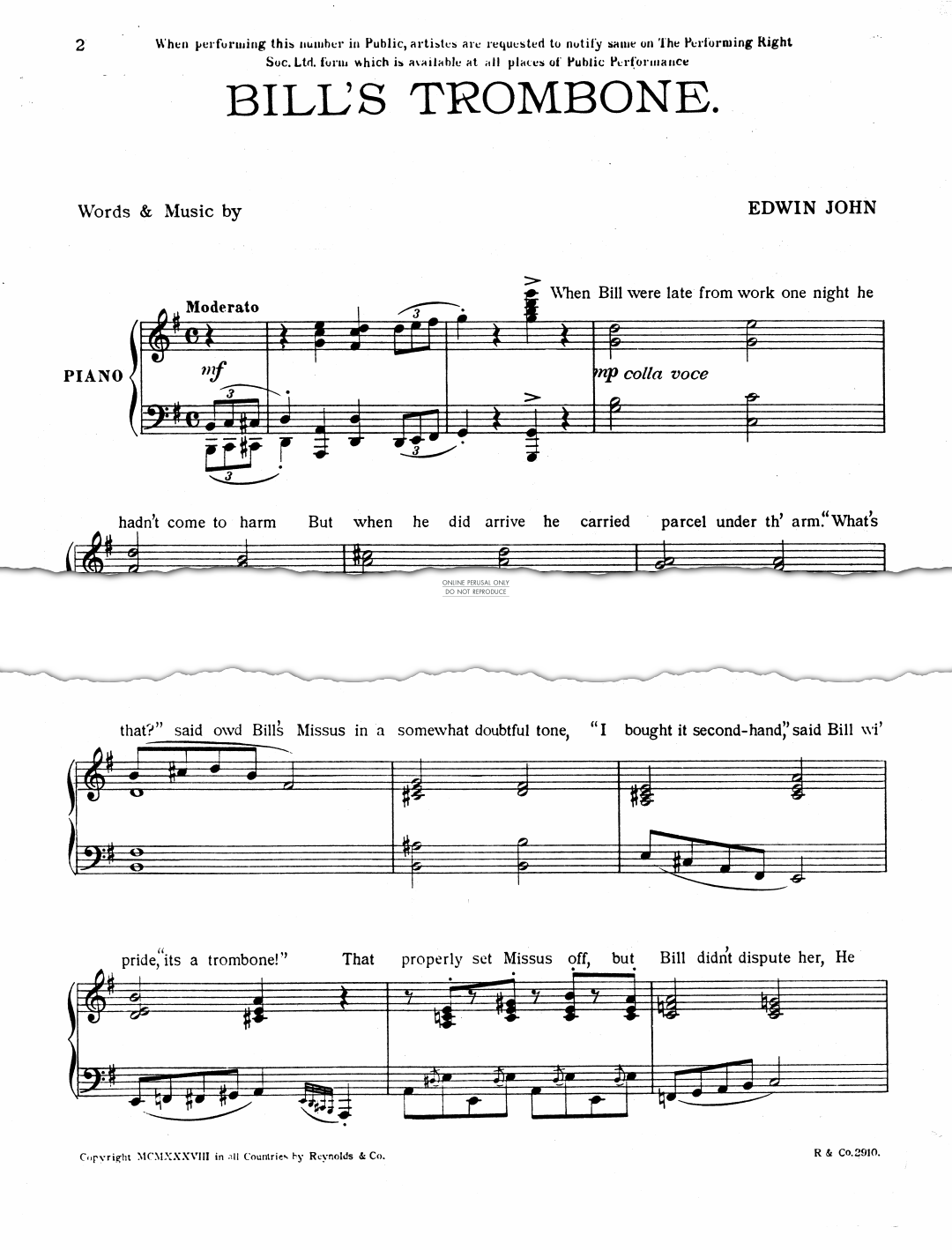 Produktbild zu: Bill's Trombone