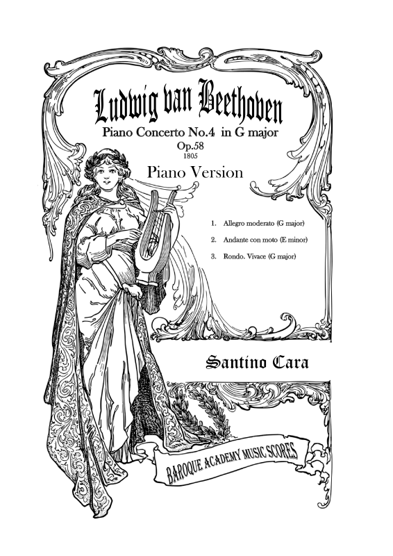 Produktbild zu: Piano Concerto No.4 in G major Op.58 - Piano VersionLudwig van Beethoven