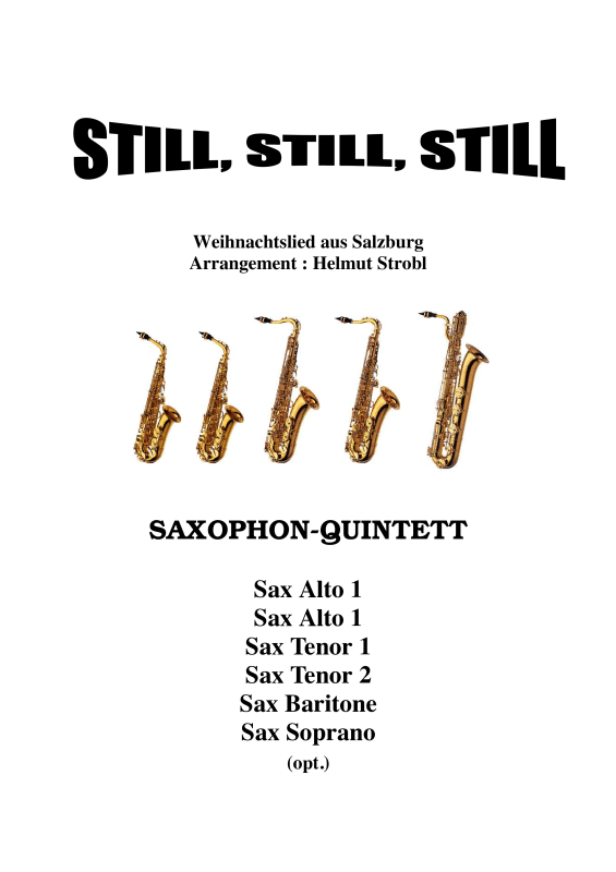Produktbild zu: Still, still, still