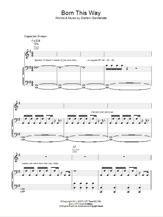 Produktbild zu: Born This Way