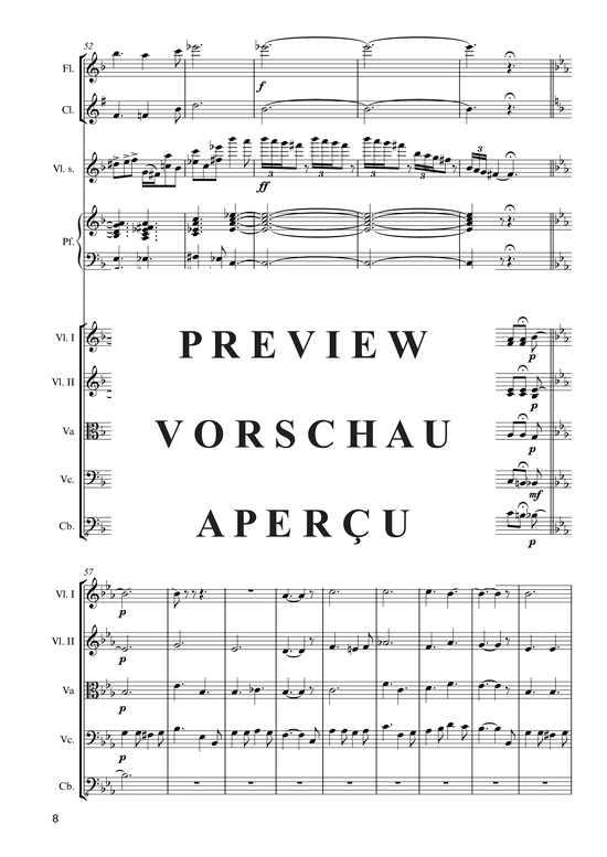Product gallery: Page 10 of 21 Hommage à la Pologne (2015) , ,  (ensemble for violin solo, piano, flute, clarinet + string quintet)