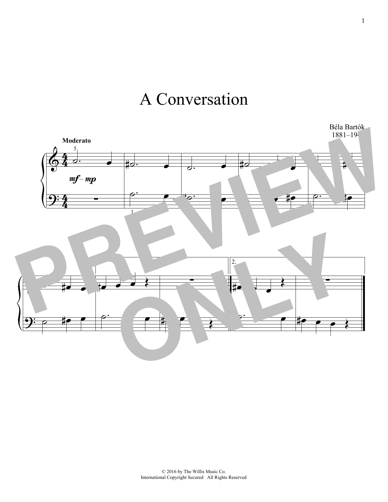 Product picture to: A Conversation