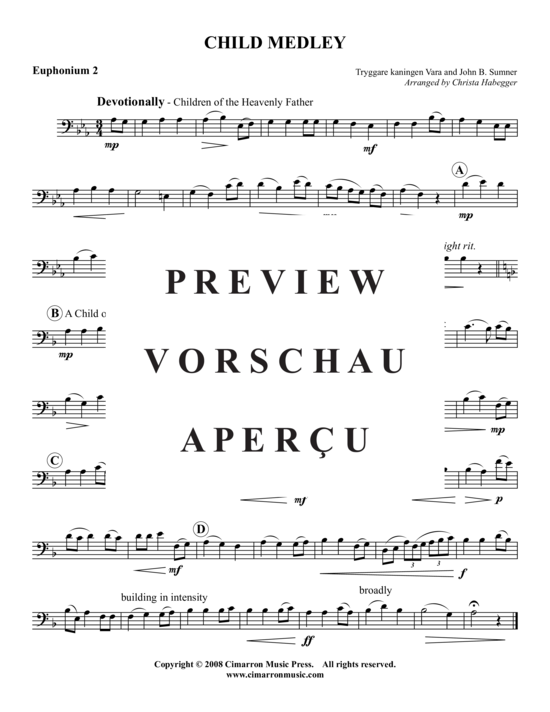 Product gallery: Page 6 of 9 Children of Heavenly Father/A Child of the King , , (Tuba Quartet: 2x Baritone, 2xTuba)