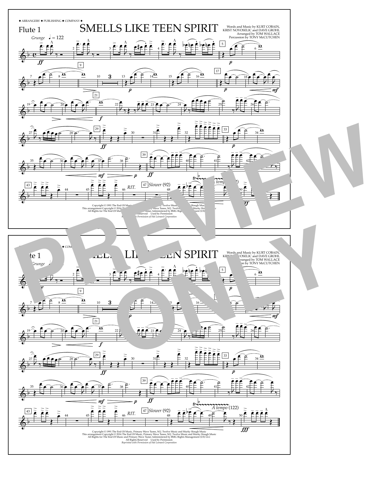 Produktbild zu: Smells Like Teen Spirit - Flute 1
