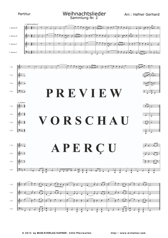 Product gallery: Page 6 of 11 Weihnachtslieder Nr. 2, , (large wind orchestra)