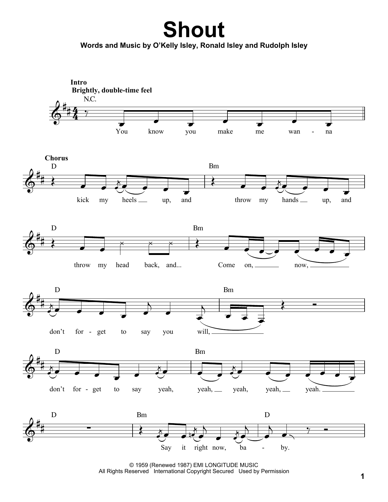Produktbild zu: Shout