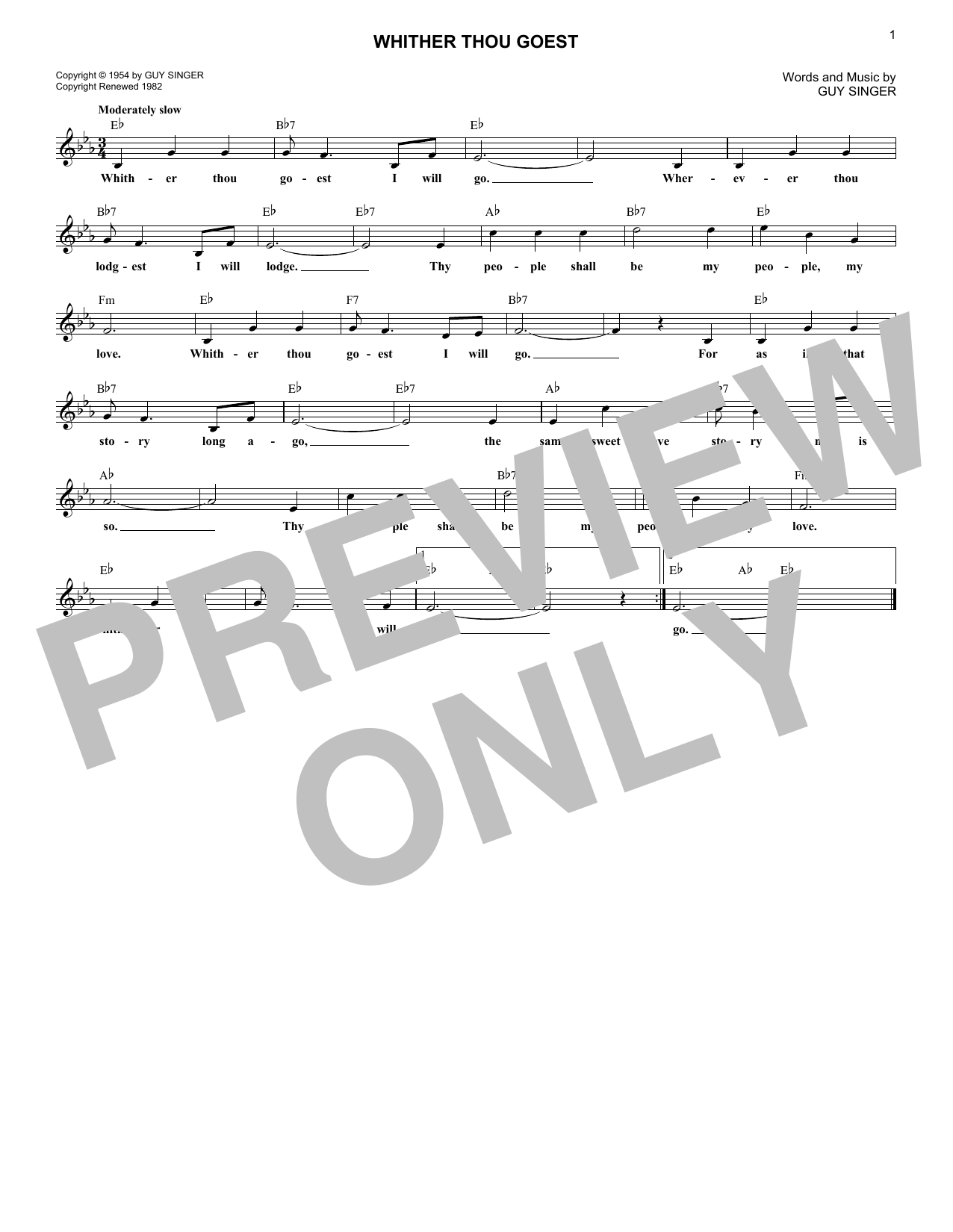 Produktbild zu: Whither Thou Goest