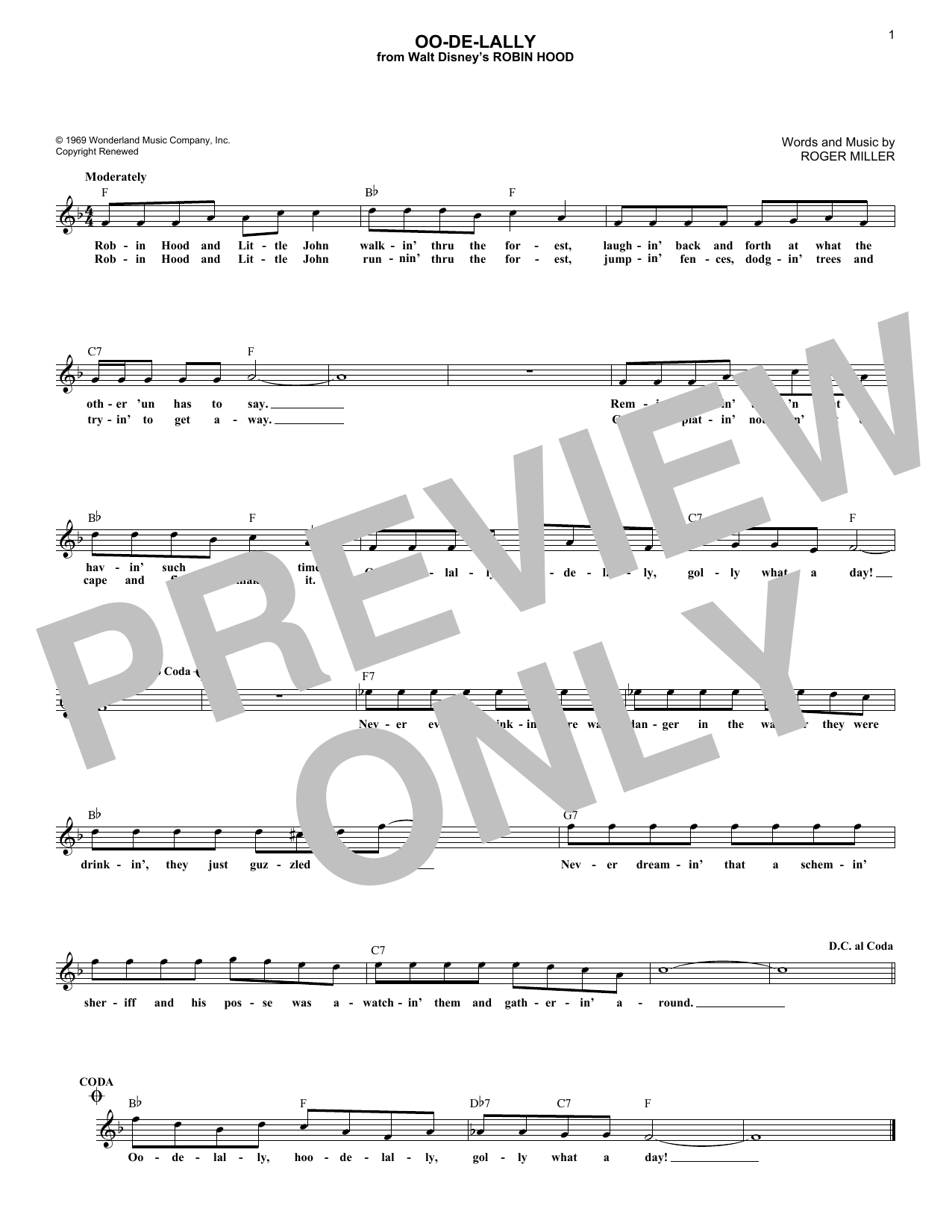 Produktbild zu: Oo-De-Lally