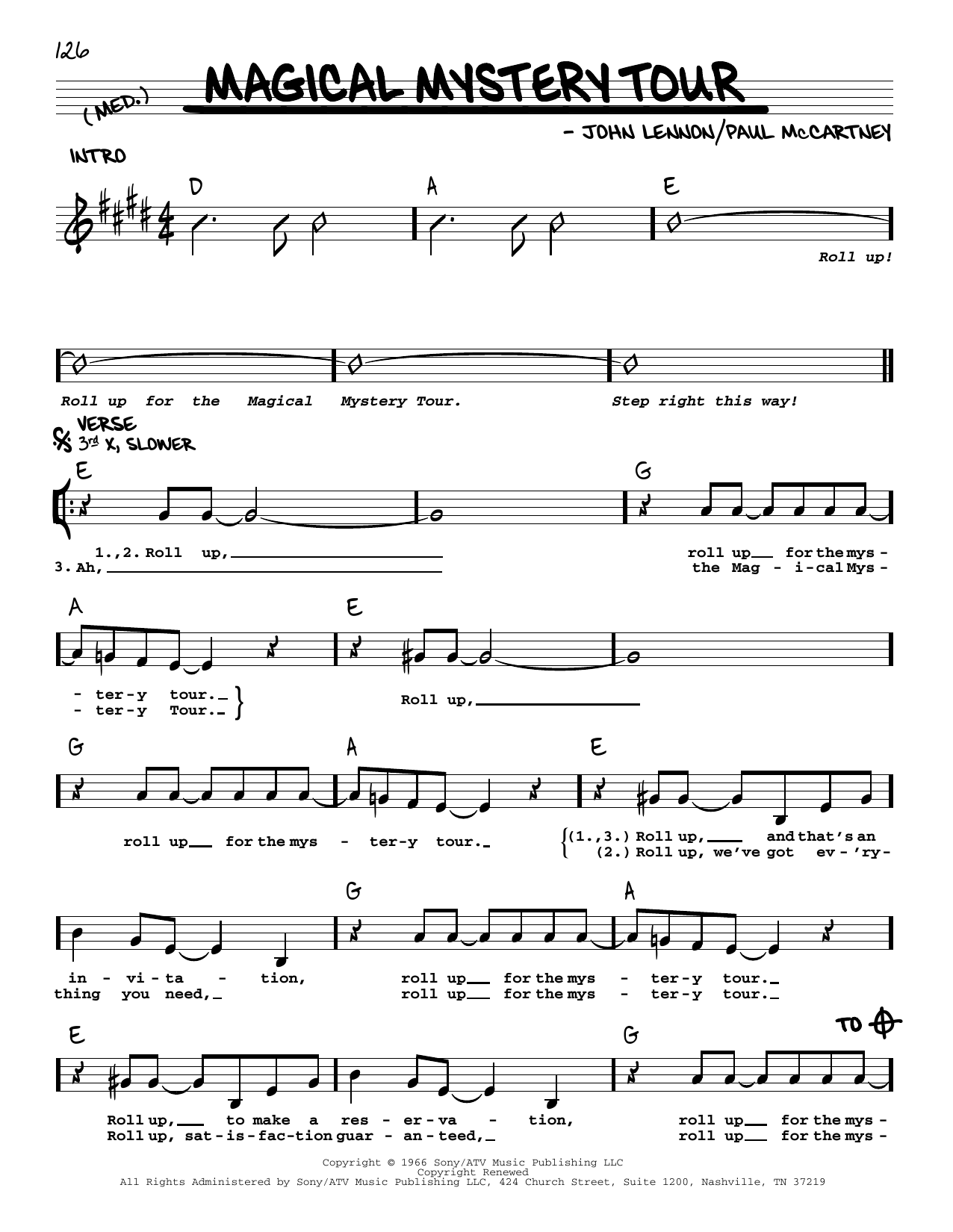 Product gallery: Page 1 of 1 Magical Mystery Tour [Jazz version], The Beatles