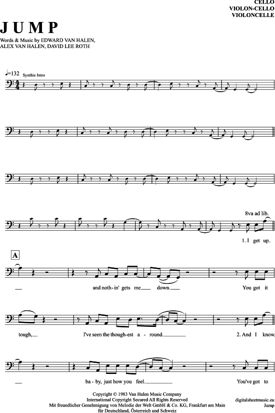 Produktbild zu: Jump Van Halen