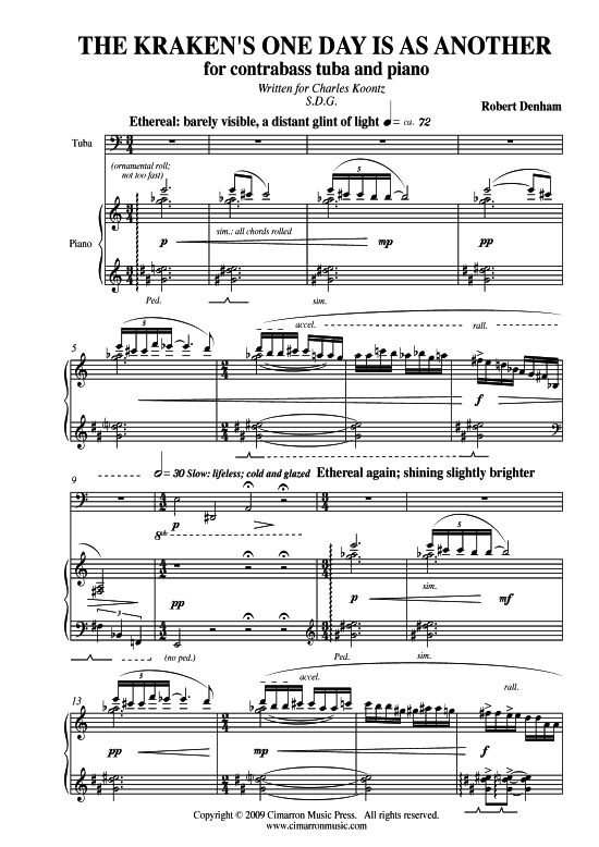 Product picture to: The Krakens One Day is as Another Robert Denham