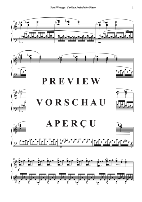 Product gallery: Page 4 of 7 Carillon Prelude , , Piano Solo