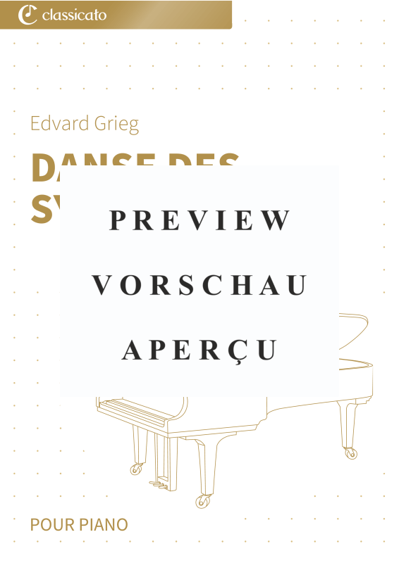 Product gallery: Page 2 of 7 Danse des Sylphes - N° 4 de Pièces lyriques, Livre 1, op. 12, , Piano Solo