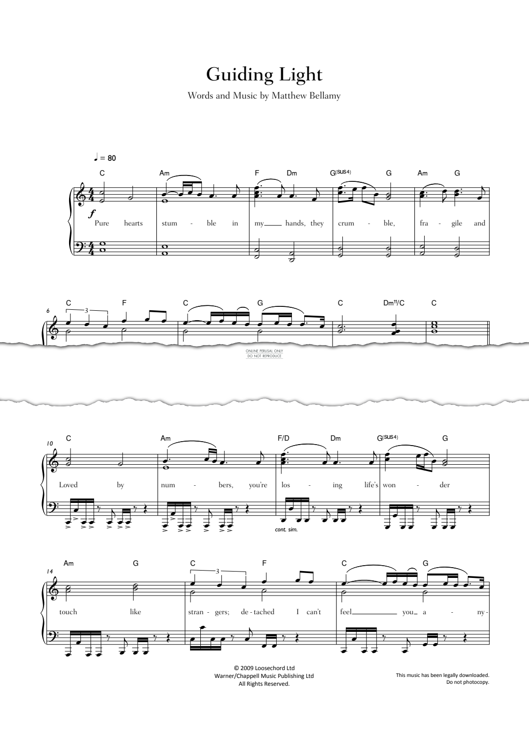 Product gallery: Page 1 of 1 Guiding Light, Muse